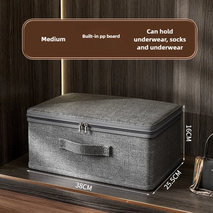 Stackable Waterproof Storage Boxes-Multi-Purpose Organizers forCloset,Bedroom,KitchenOffice,Ideal for Toys,Books,Clothes Storage